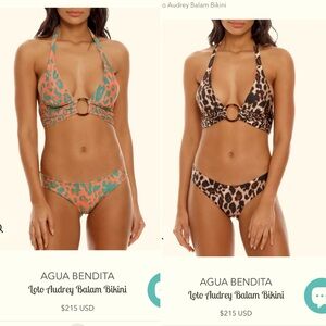 Agua Bendita reversible bikini